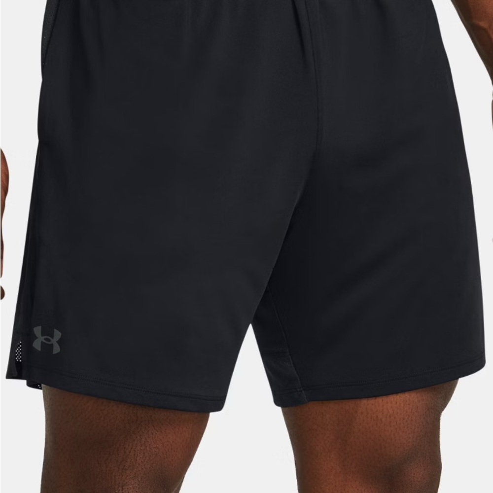 Under Armour LAUNCH Men's 7” Black Athletic Shorts